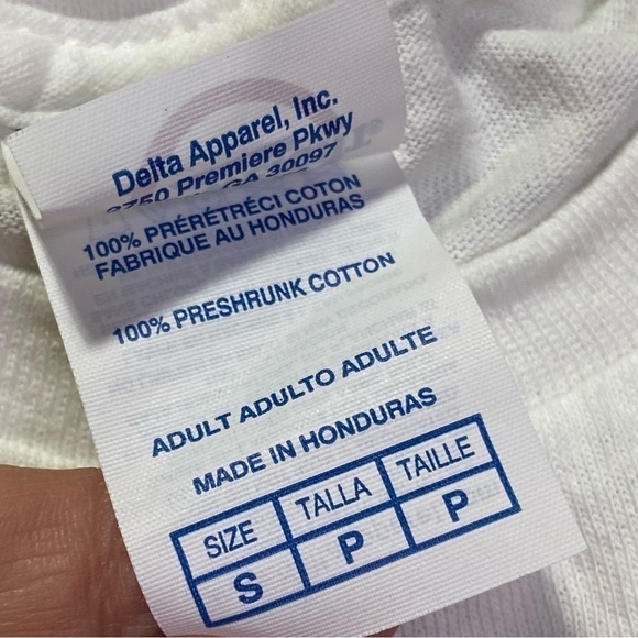 Las Vegas Neon Glitter Graffiti Style Short Sleeve Graphic T-Shirt, Size Small - Picture 3 of 8